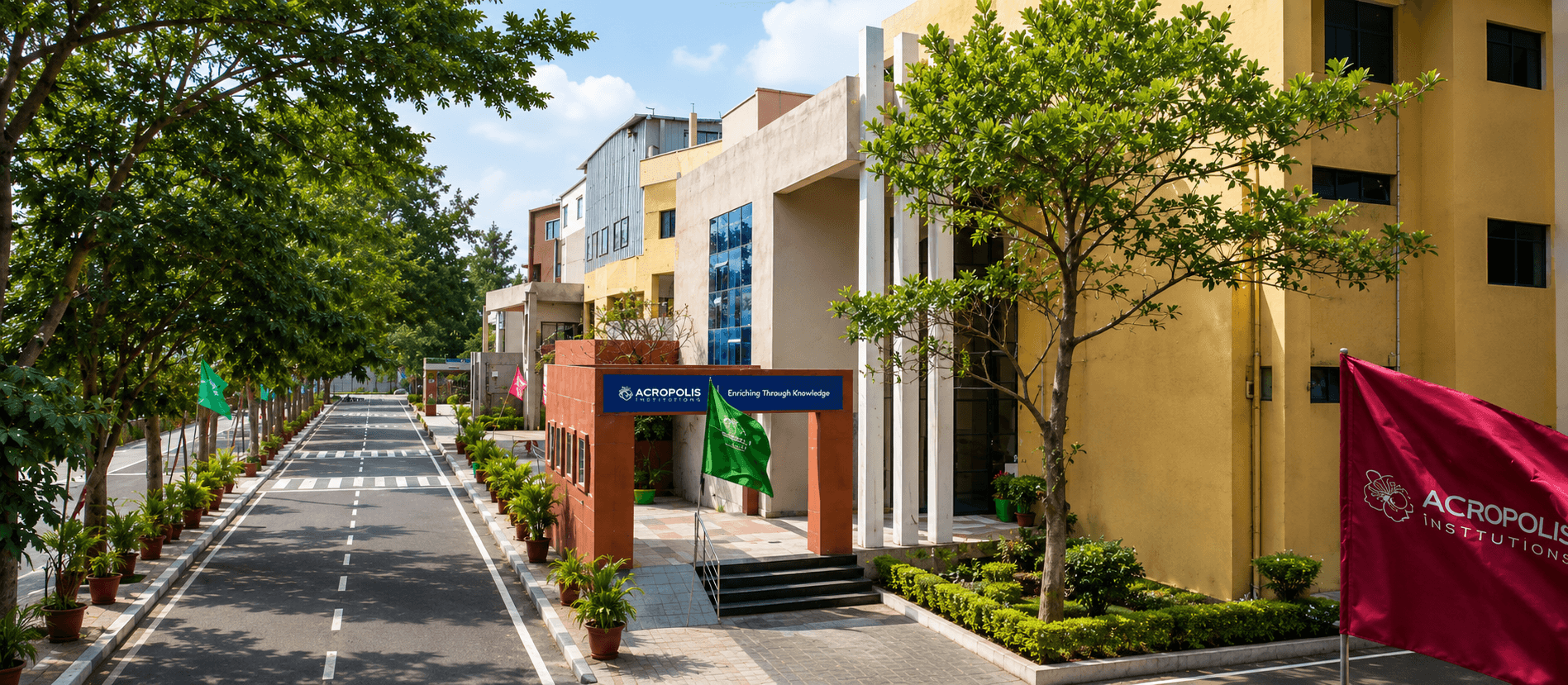Acropolis Institute of Management Studies and Research background